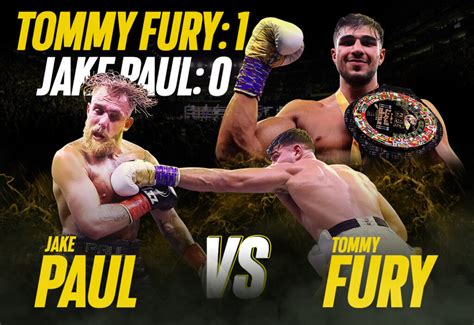 jake paul vs tommy fury results who won